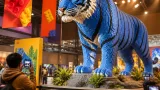 Netflix et Lego dévoilent une sculpture géante en 37 000 briques inspirée de Kpop Demon Hunters