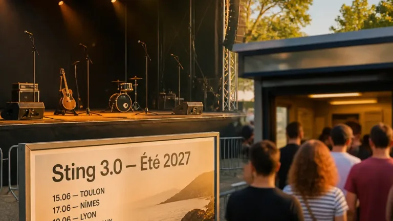 Sting annonce cinq étapes françaises de sa tournée « Sting 3.0 » pour l’été 2027