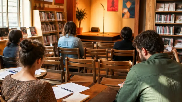 Lhomé propose un atelier d'écriture et un concert de slam à La Châtaigneraie le 24 octobre