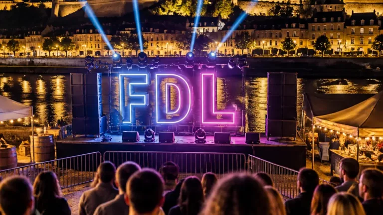 Un nouveau festival 100% électro, le Festival de Loire (FDL), s'installe à Saumur en 2027