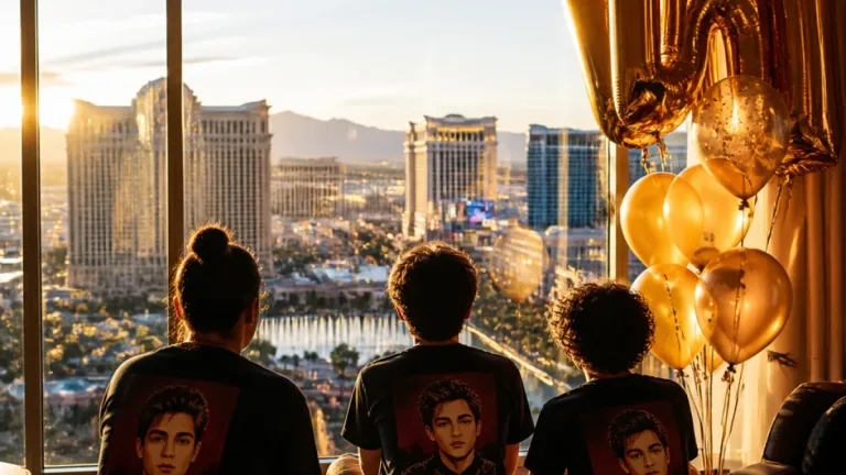 Céline Dion à Las Vegas : ses jumeaux Nelson et Eddy célèbrent leurs 16 ans