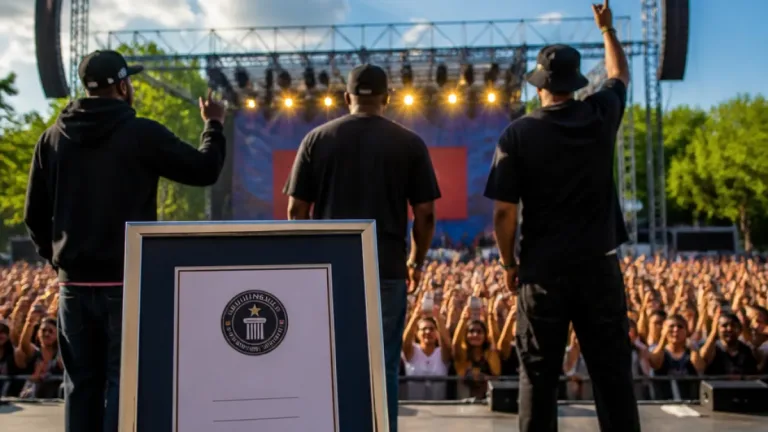Trois rappeurs messins inscrits au Guinness World Records après les « 100 heures de rap » à Paris
