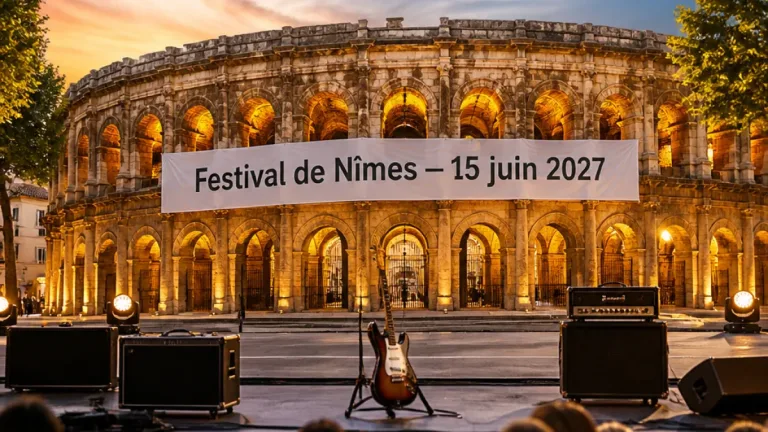 Slash en tête d'affiche aux Arènes : première annonce du Festival de Nîmes 2027