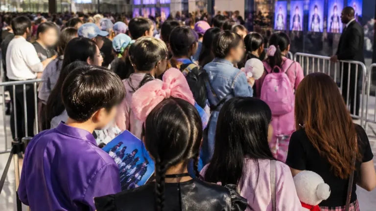 Des voix françaises à l'honneur : file d'attente record pour les doubleurs de KPop Demon Hunters à La Défense