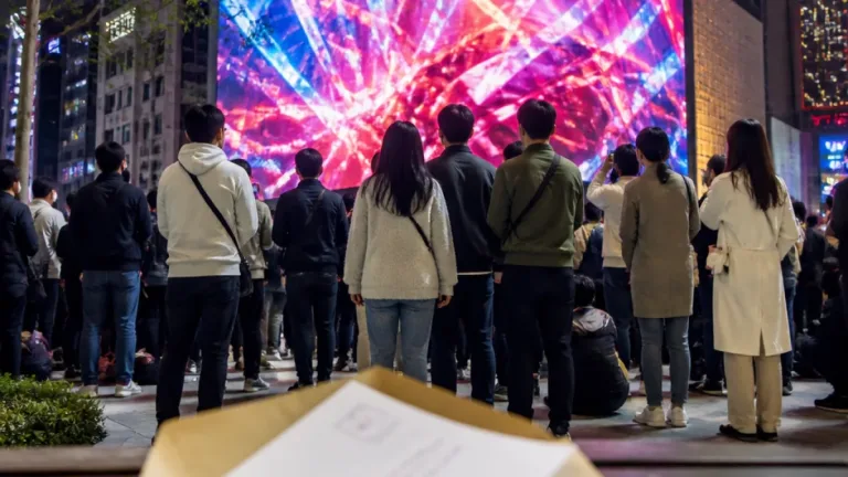 Annie (All Day Project) a intégré Columbia avant de lancer le clip de « Crash » sur Shinsegae Square