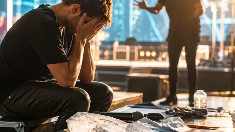 Cameron très frustré après sa prestation sur Hallelujah lors du prime de la Star Academy